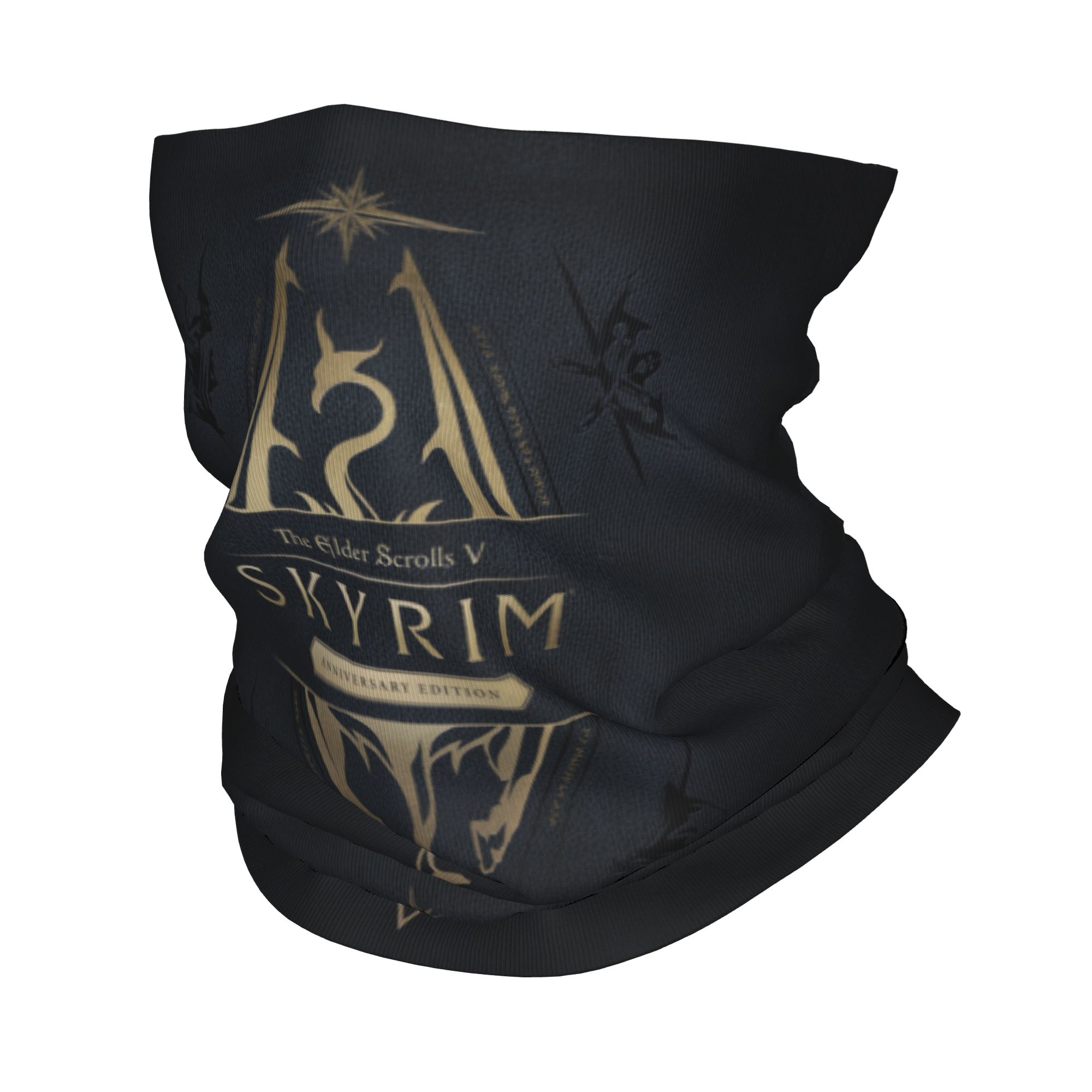 Chusta na szyję z logo Skyrim, – Neck Gaiter Fleece recenzja i cena